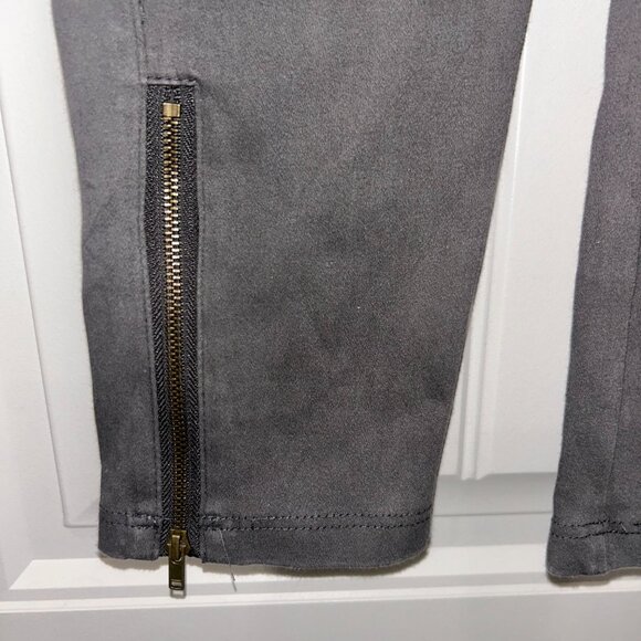 Tia Teal Dark Gray Skinny Leg Pants Women’s Medium - Picture 3 of 7